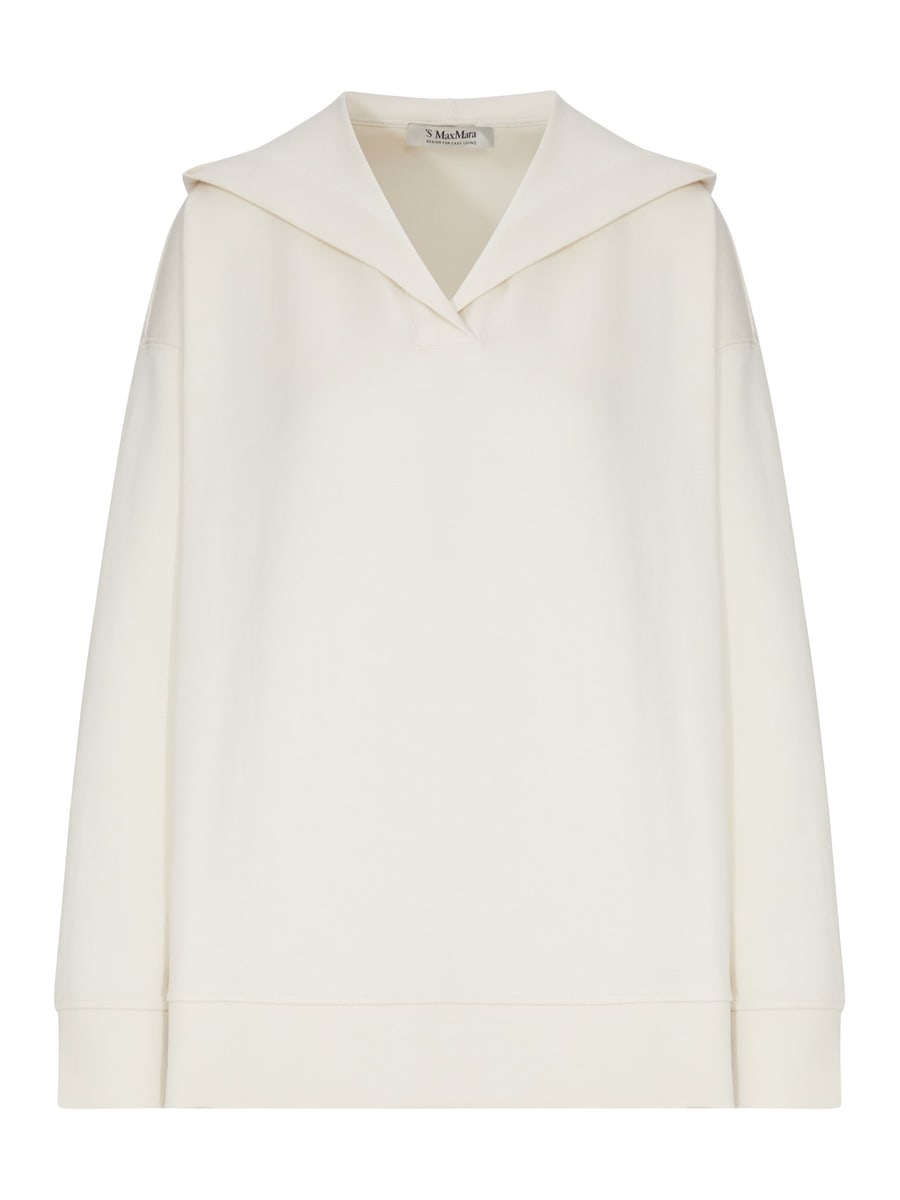 'S Max Mara TECHNICAL JERSEY HOODIE
