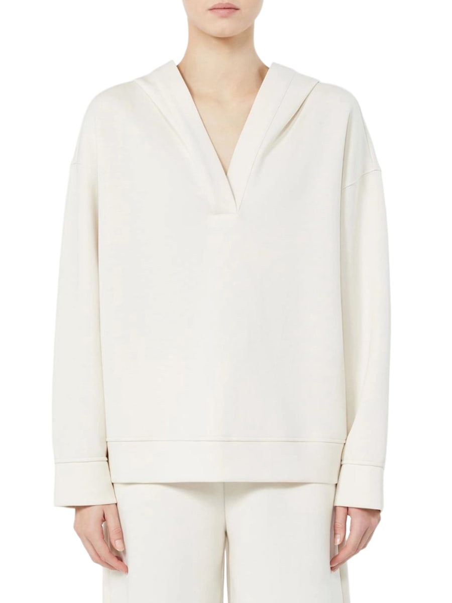 'S Max Mara TECHNICAL JERSEY HOODIE, view 3