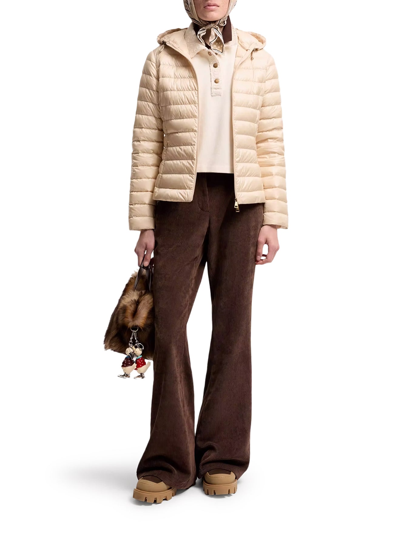 Moncler IGELHOOD SHORT DOWN JACKET IN LONGUE SAISON, view 2