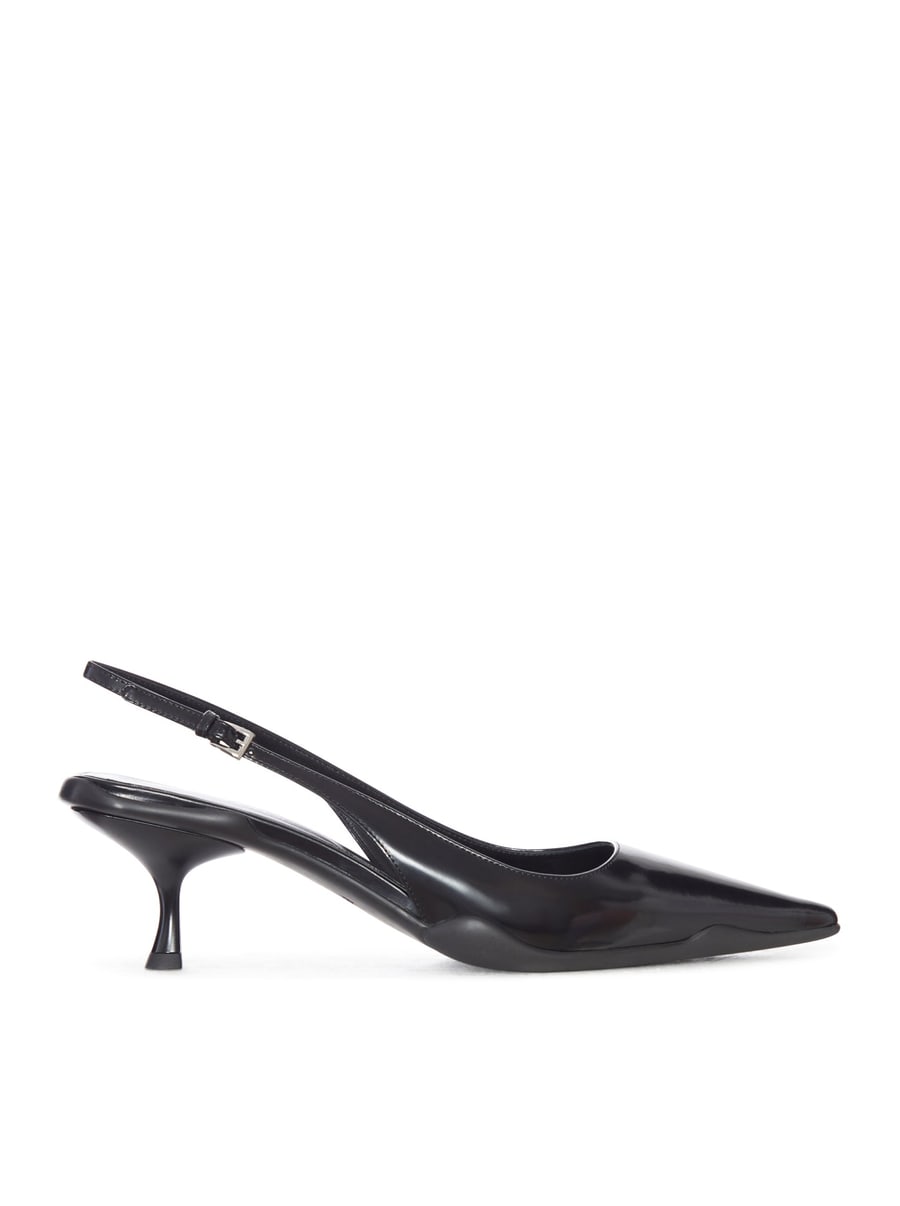 Prada SLINGBACK PUMP IN SMOOTH LEATHER