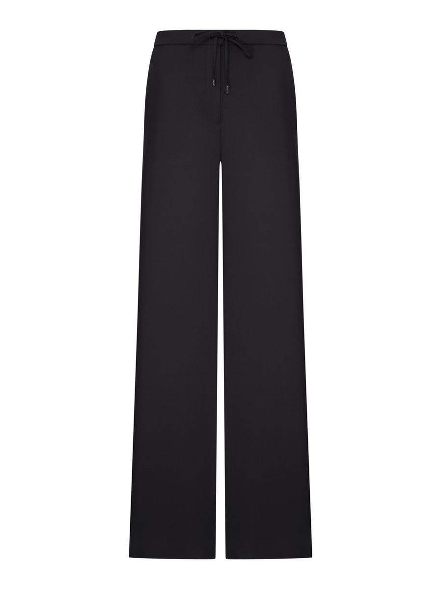 Max Mara Studio LIGHTWEIGHT WOOL CANVAS TROUSERS