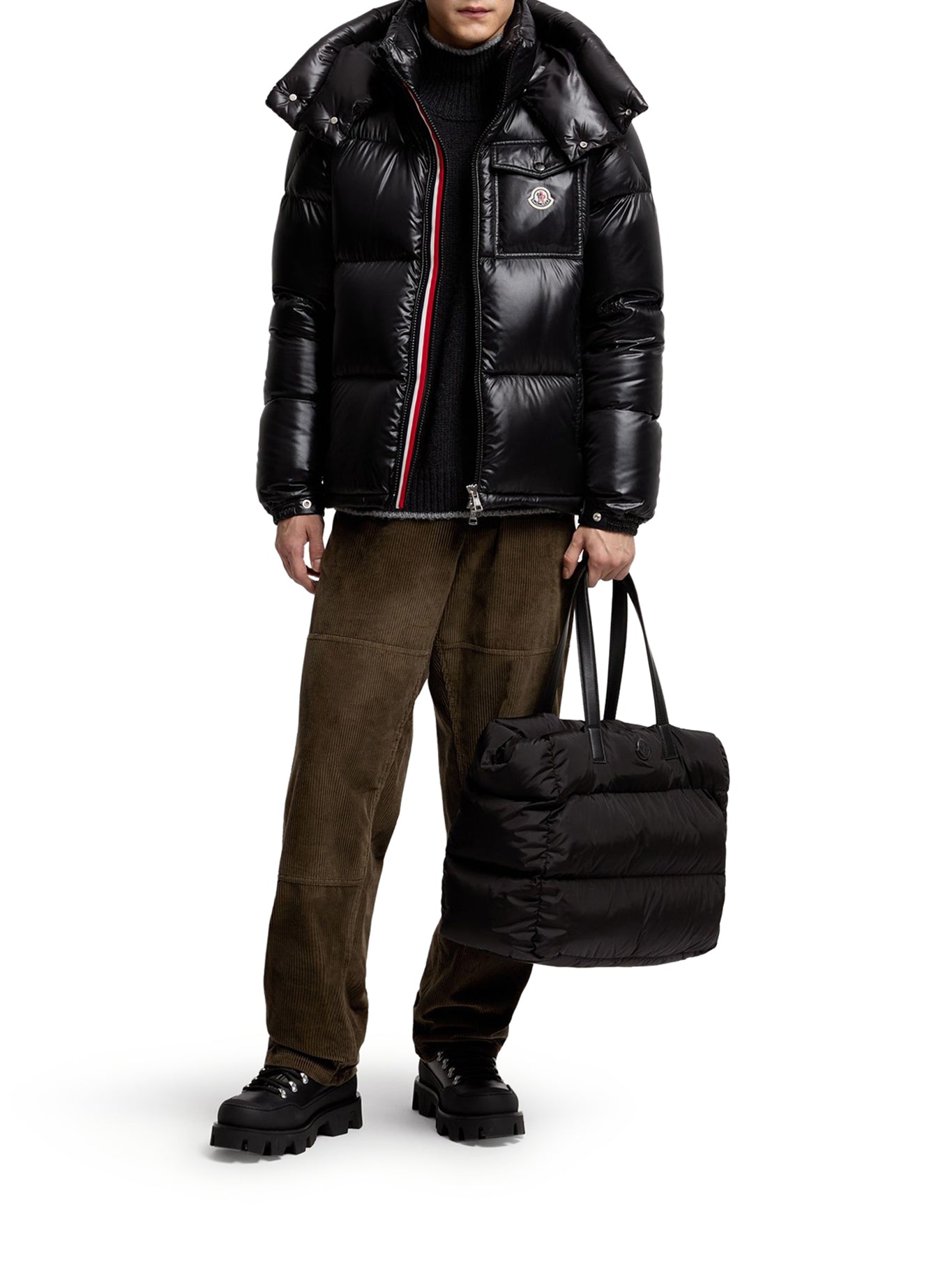 Moncler MONTBELIARD SHORT DOWN JACKET WITH HOOD, view 2