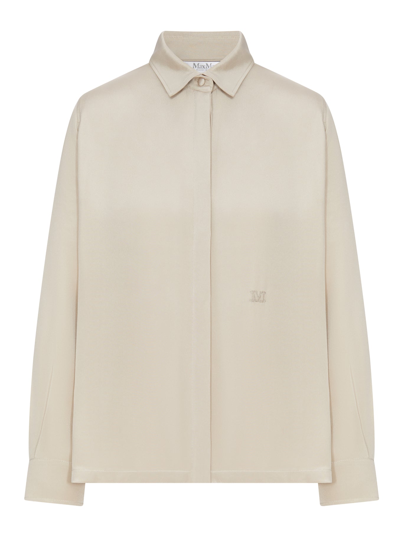 Max Mara SILK CRÊPE DE CHINE SHIRT