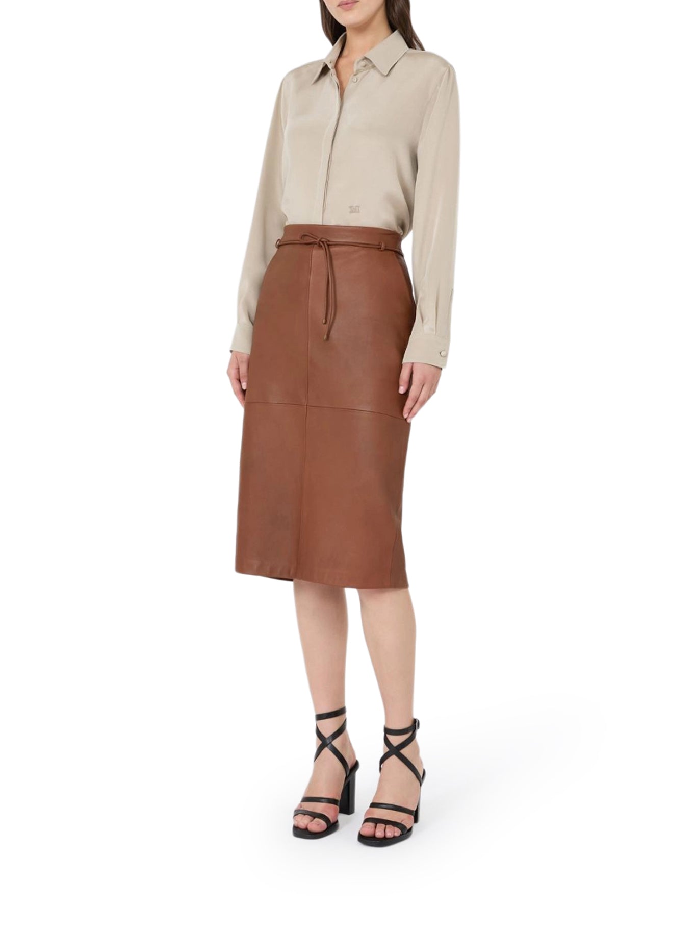 Max Mara SILK CRÊPE DE CHINE SHIRT, view 2