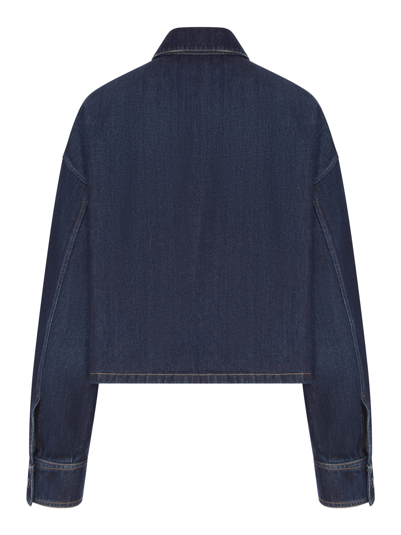 Prada DENIM SHIRT WITH LOGO, view 2