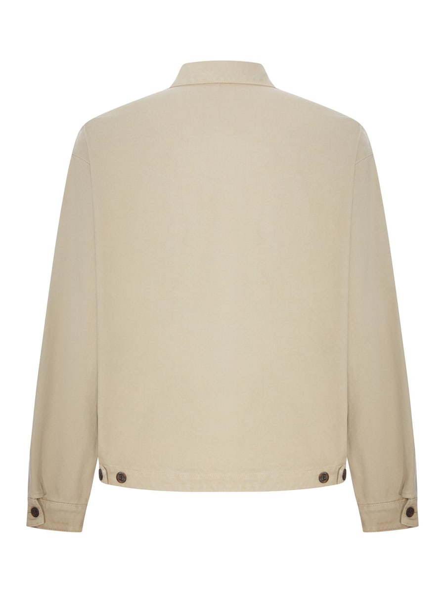 Prada COTTON BLOUSON WITH LOGO, view 2