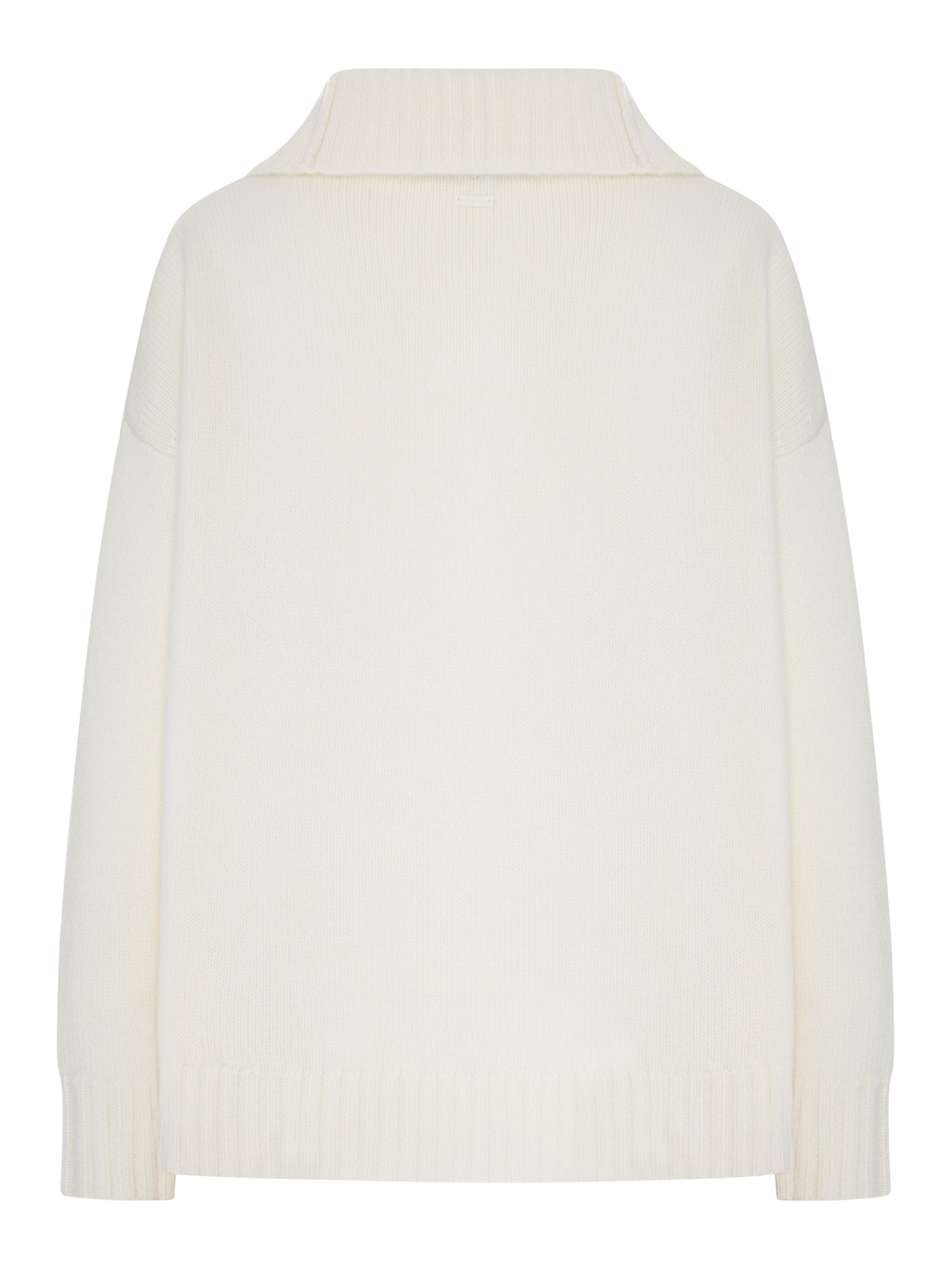 Max Mara OVERSIZED WOOL SWEATER WITH WIDE COLLAR, view 2