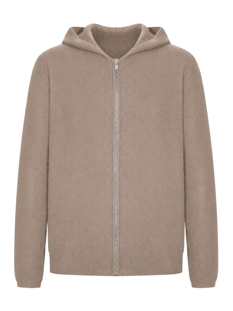Rick Owens HOODIE WITH FULL ZIP