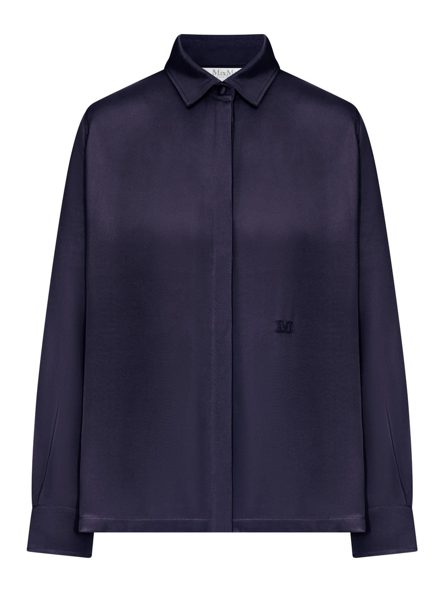Max Mara SILK CRÊPE DE CHINE SHIRT