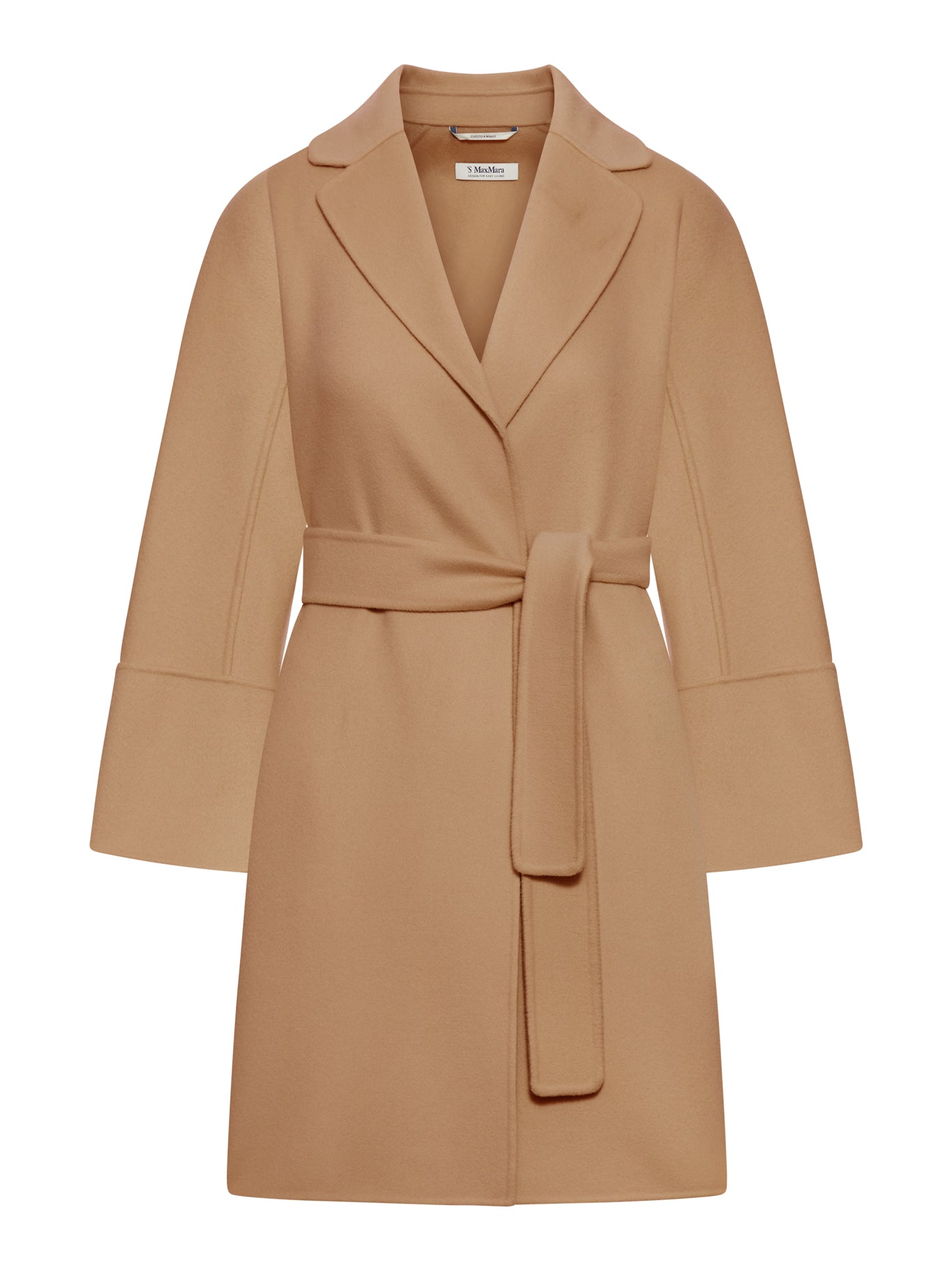 'S Max Mara ARONA BELTED WOOL WRAP COAT
