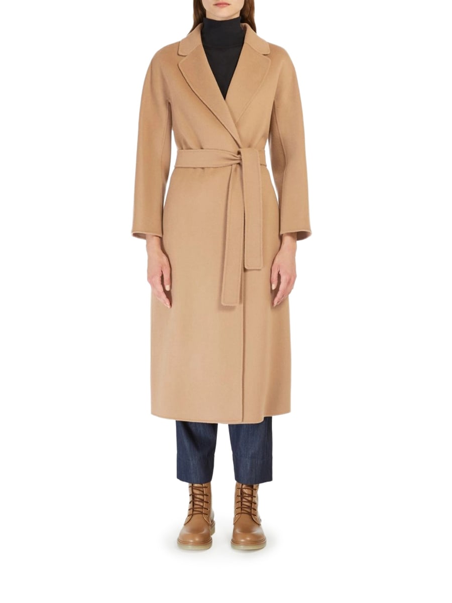 'S Max Mara ESTURIA MIDI COAT IN WOOL DRAP, view 3
