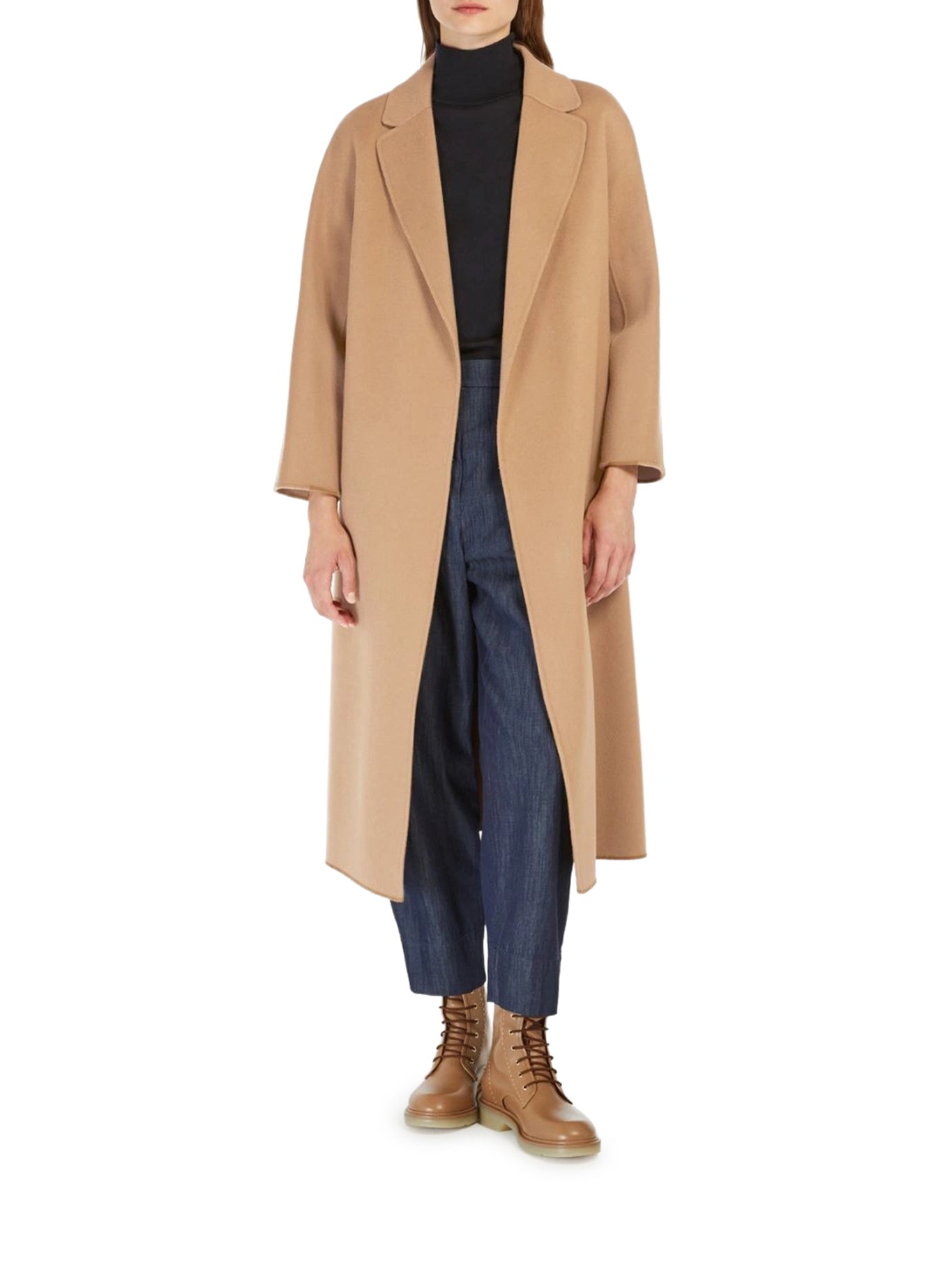 'S Max Mara ESTURIA MIDI COAT IN WOOL DRAP, view 2