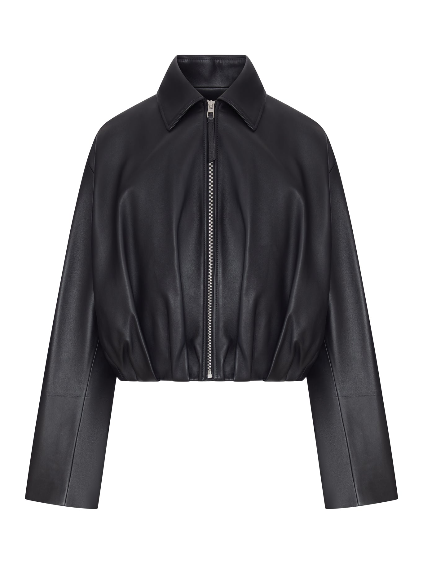 Loewe LAMB NAPPA JACKET WITH ASYMMETRIC DRAPING AT THE BACK