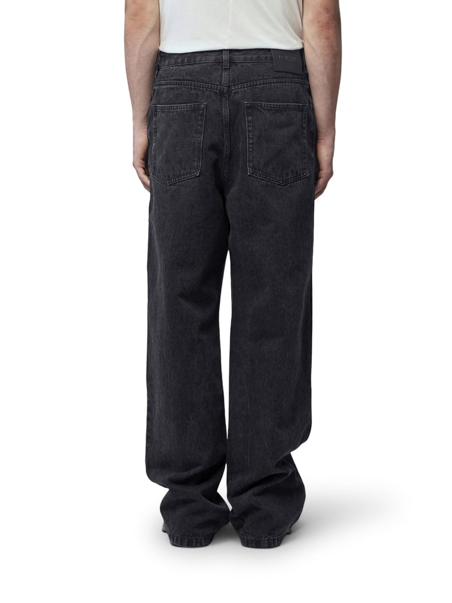 Loewe BAGGY JEANS WITH ANAGRAM EMBROIDERY, view 3