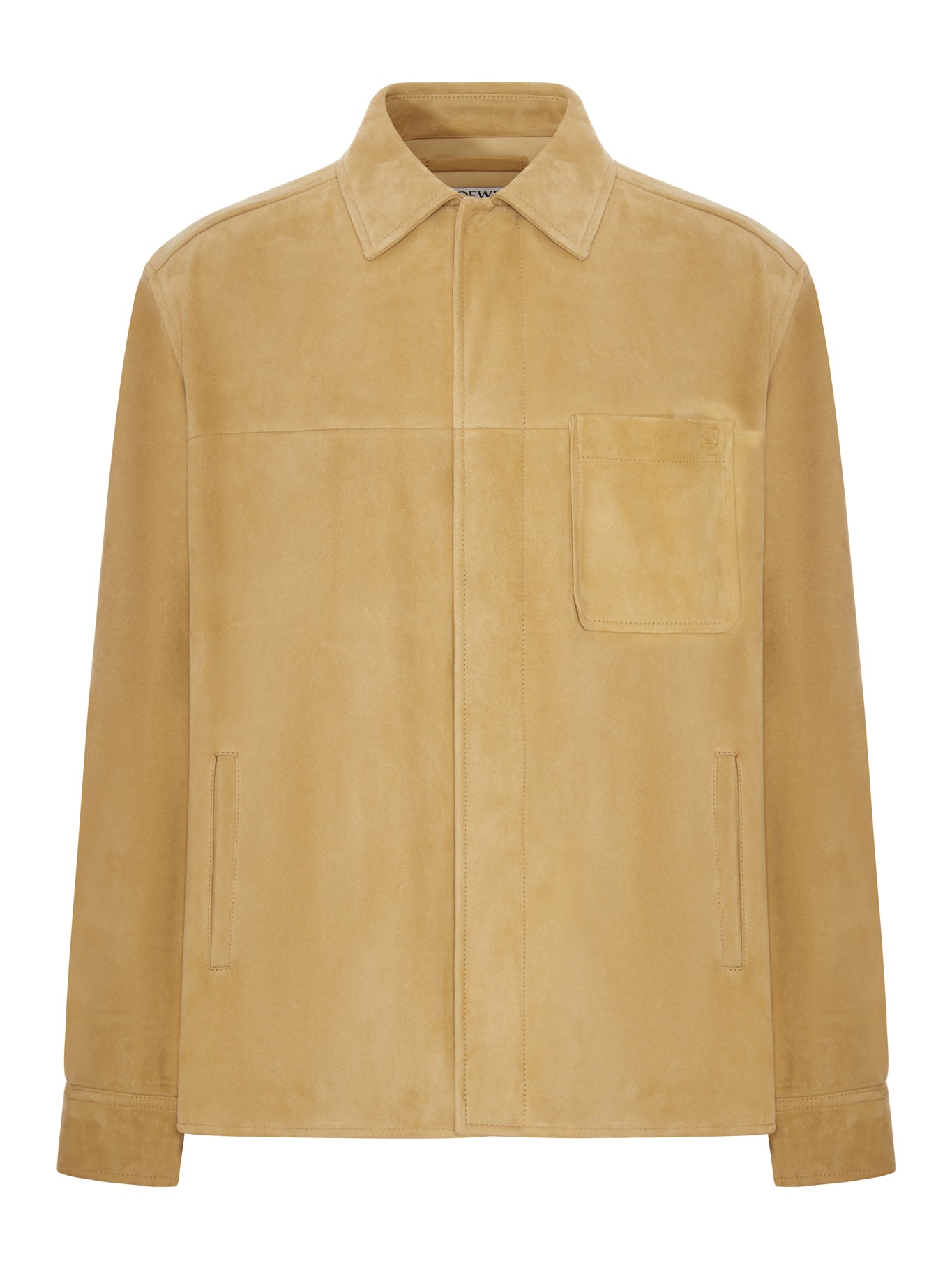 Loewe SUEDE LAMBSKIN OVERSHIRT