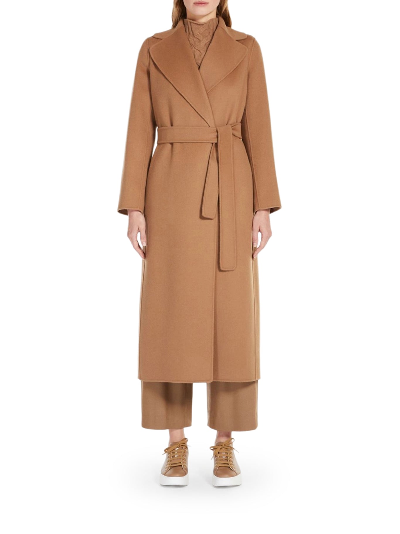 'S Max Mara POLDO ROBE COAT IN WOOL DRAP, view 2