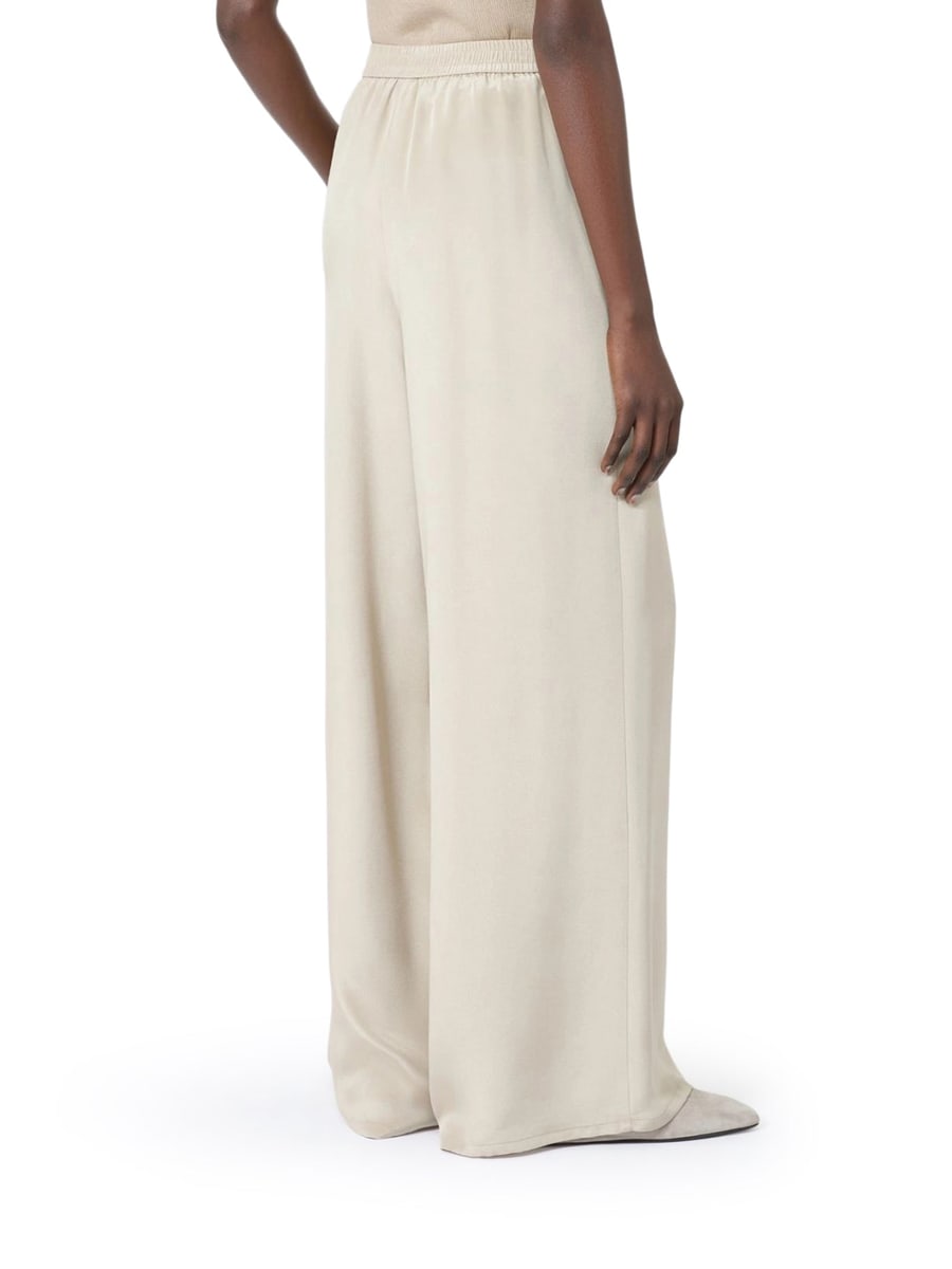 Max Mara SOFT TROUSERS IN HEAVY SILK, view 4