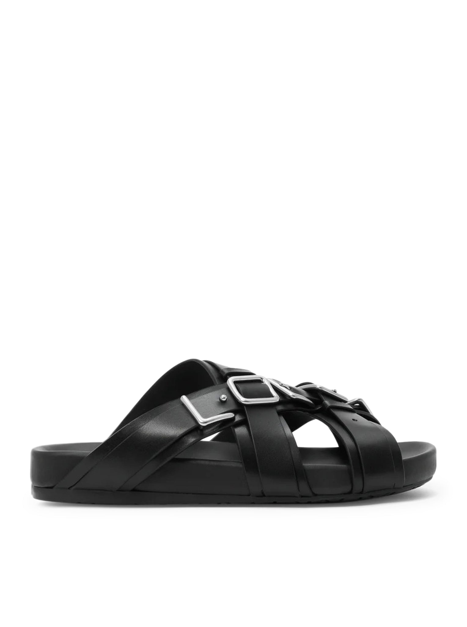 Loewe TYPE SANDALS WITH VEGETABLE-TANNED CALFSKIN FOOTBED