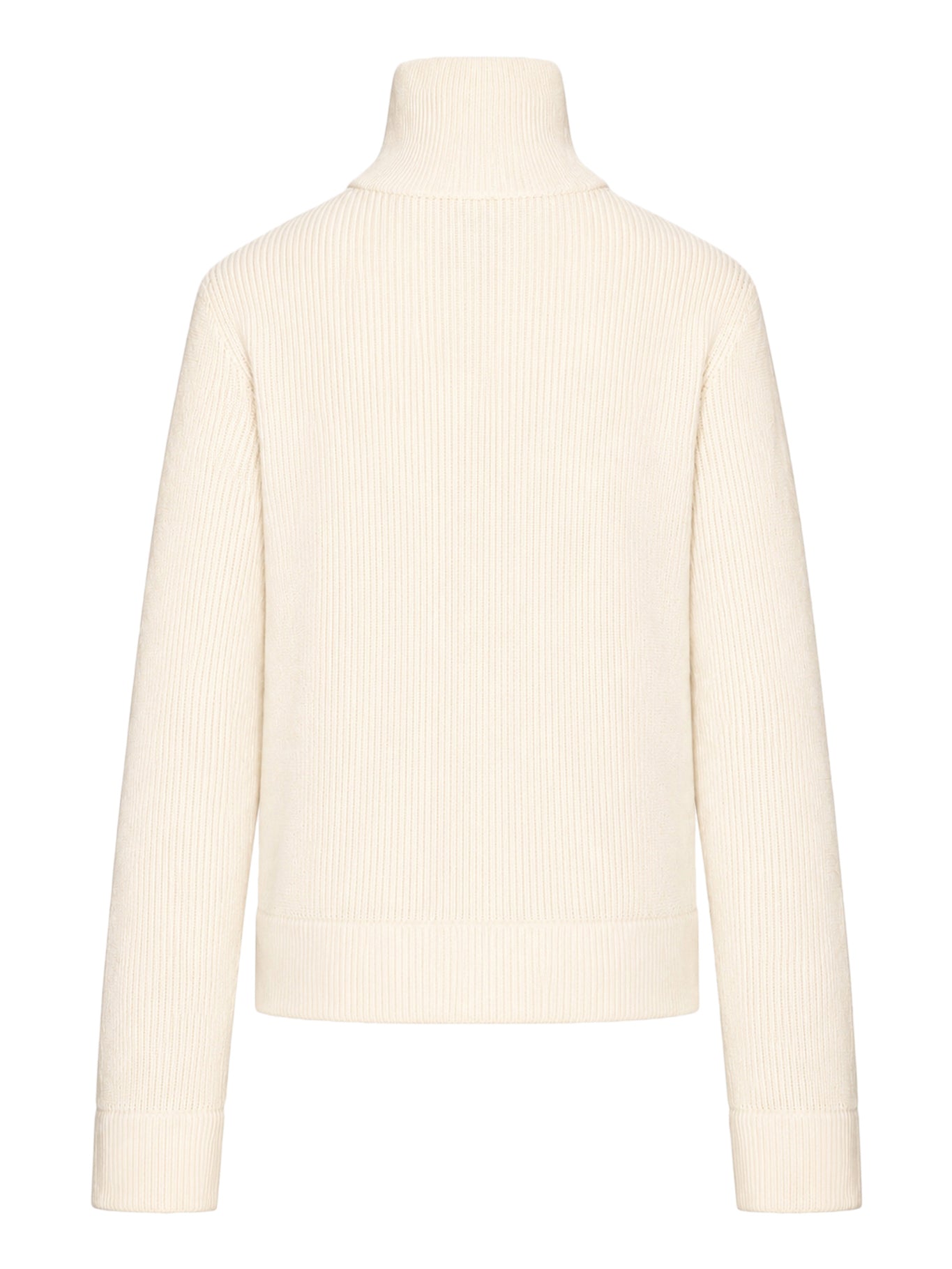 Maison Margiela RIBBED COTTON ZIP-UP CARDIGAN, view 2