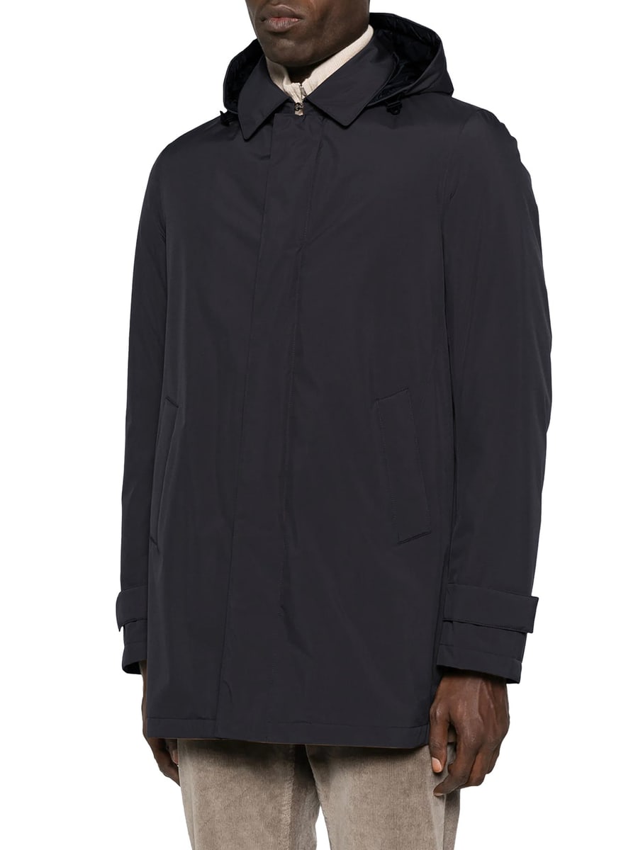 Herno TECHNICAL COAT WITH HOOD, view 3