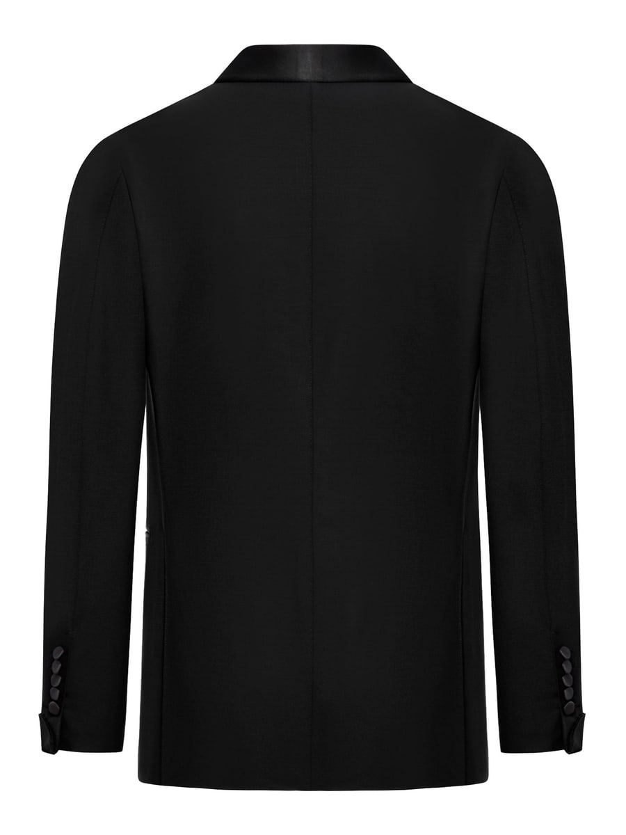 Tom Ford SINGLE-BREASTED TUXEDO WITH SILK INSERTS, view 2