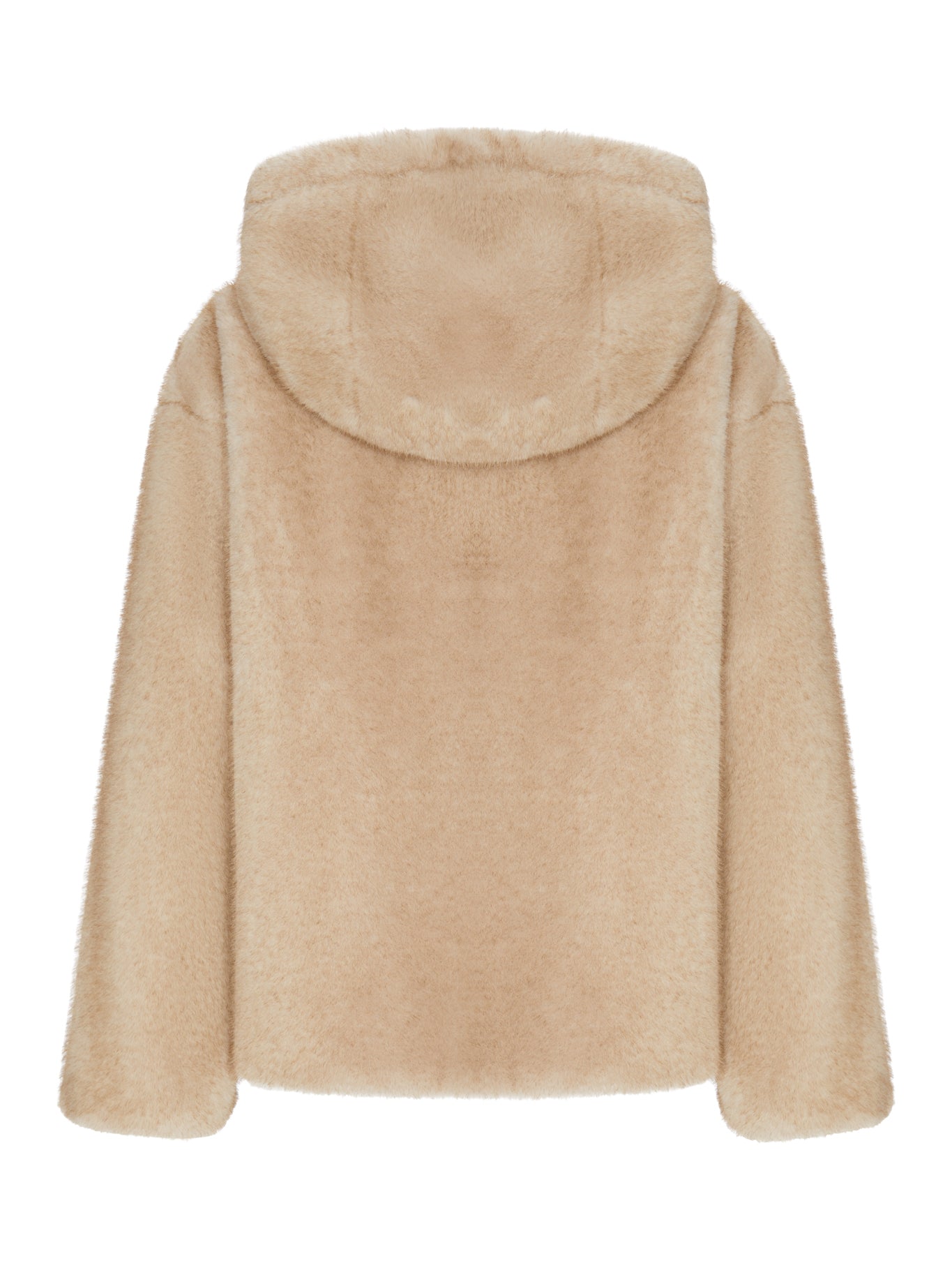 Herno FAUX FUR HOODED JACKET, view 2