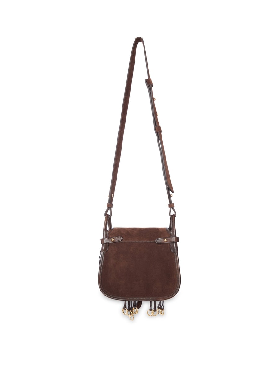 Prada PRADA CORSAIRE MINI SUEDE SHOULDER BAG, view 3