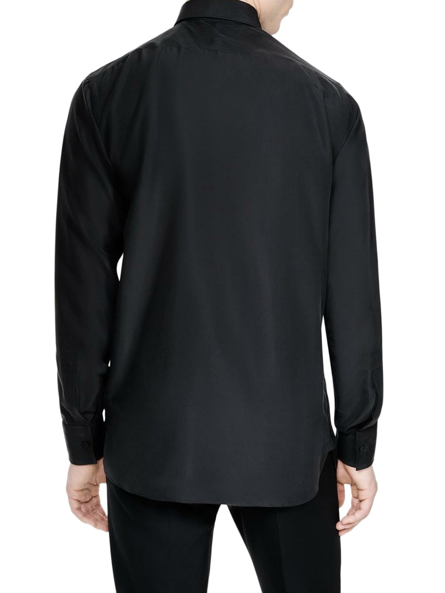 Tom Ford TOM FORD SILK CHARMEUSE SHIRT, view 4