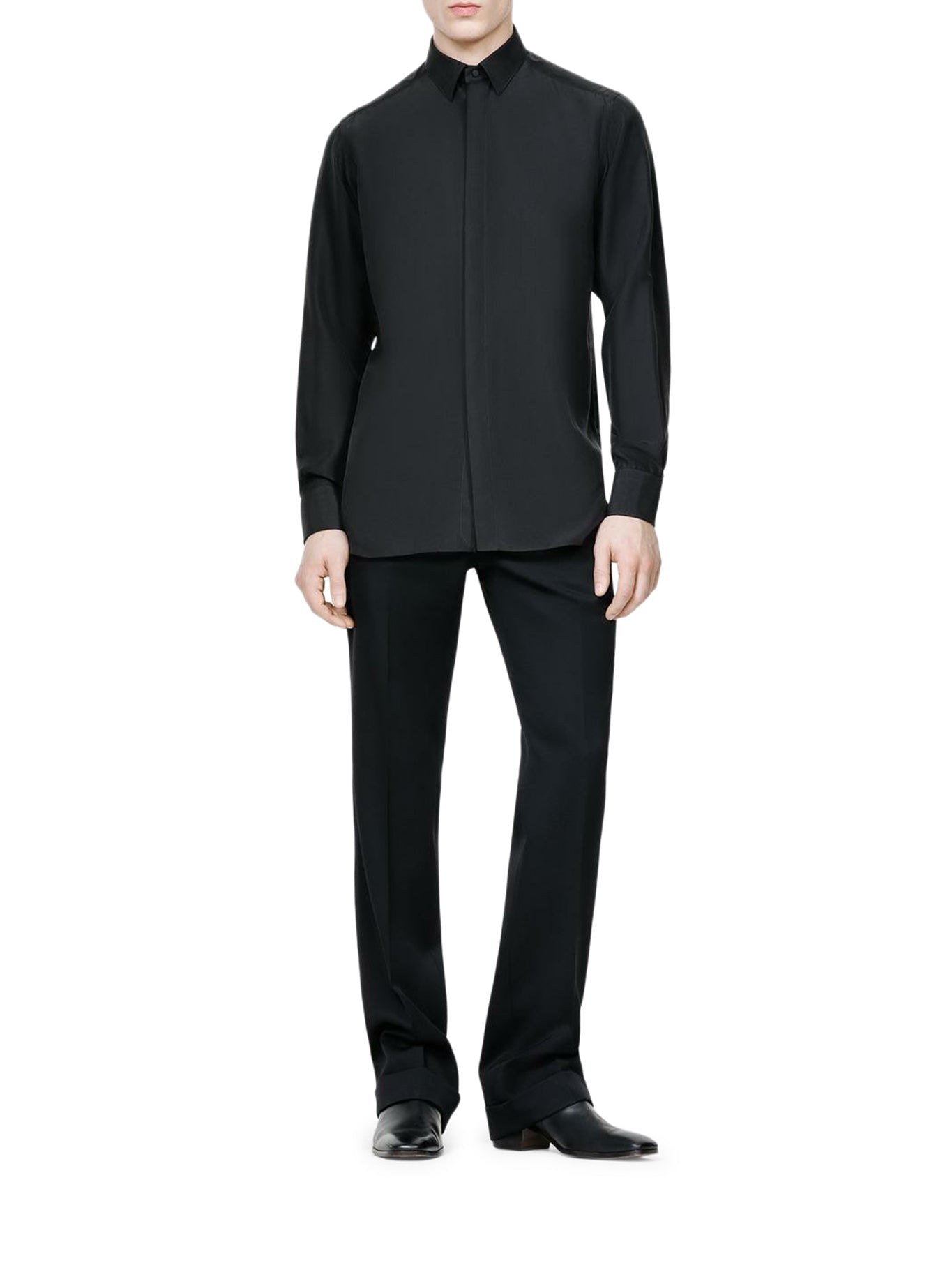 Tom Ford TOM FORD SILK CHARMEUSE SHIRT, view 2