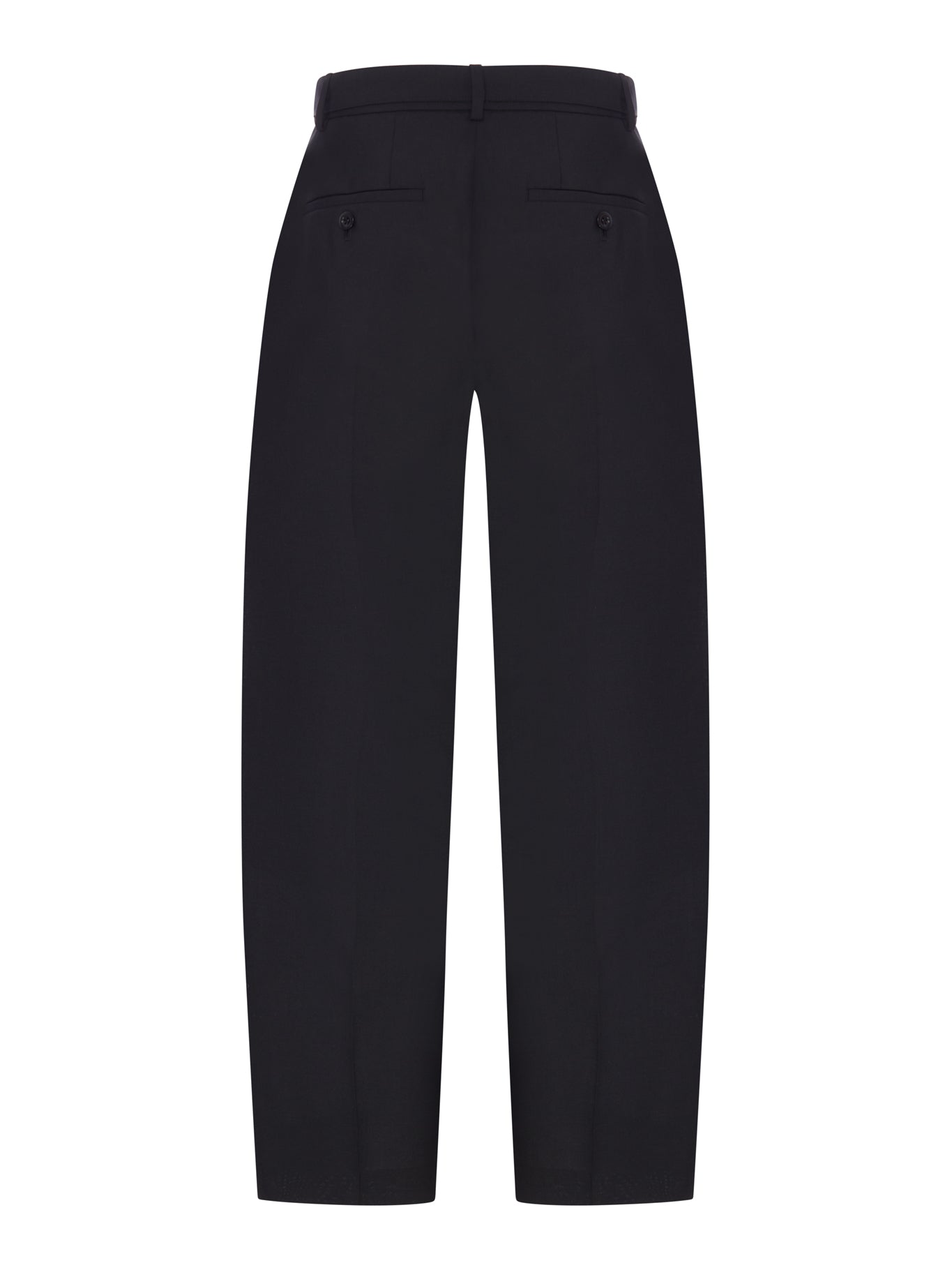 Sacai WIDE-LEG WOOL-BLEND TROUSERS WITH A BELT, view 2