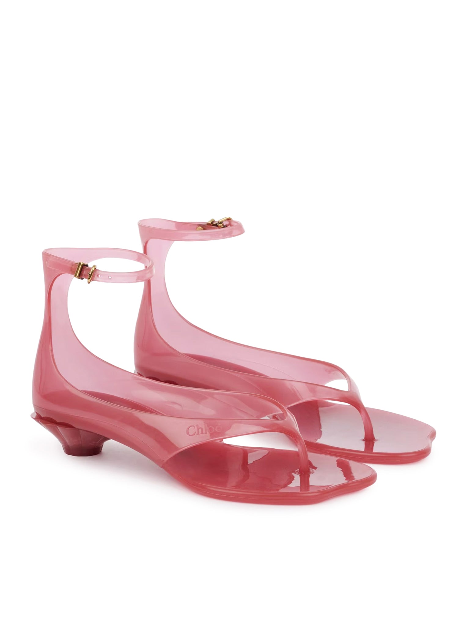 Chloé CHLOE JELLY SANDALS, view 2