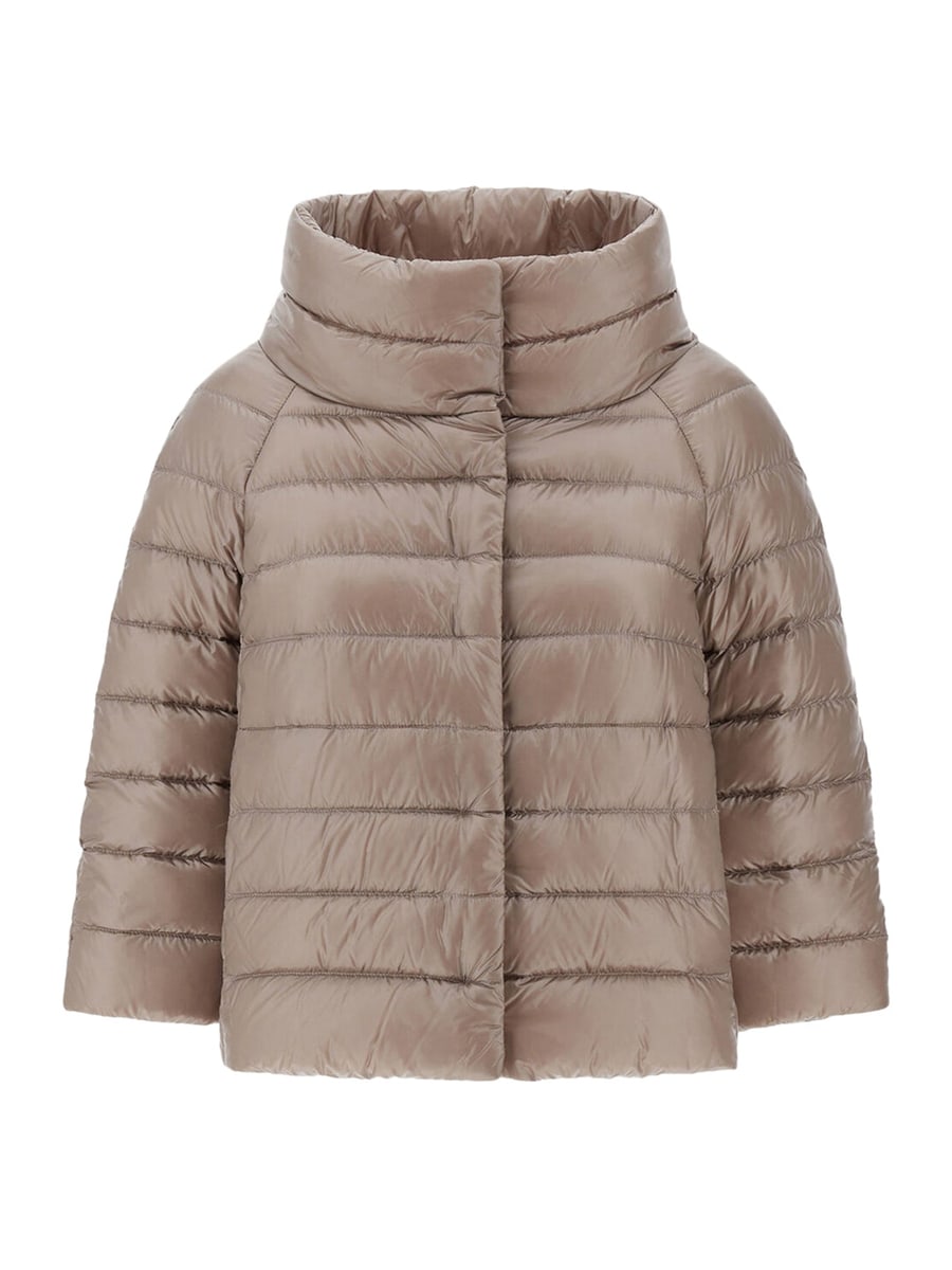 Herno SOFIA MINI HOOD WITH ULTRALIGHT NYLON SLEEVES