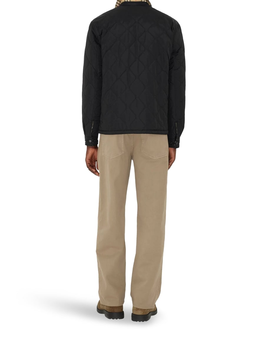 Burberry REVERSIBLE QUILTED NYLON OVERSHIRT, view 3