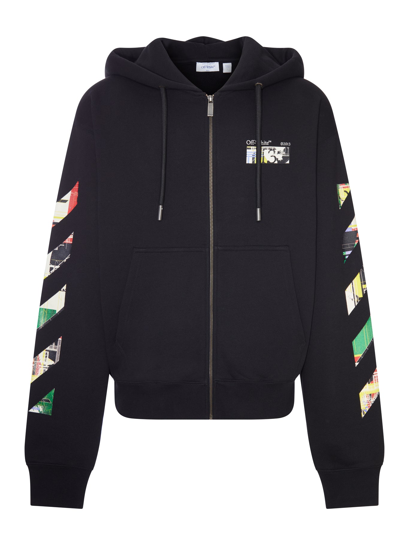 Off-White INDUSTRIAL ARROW ZIP-UP HOODIE