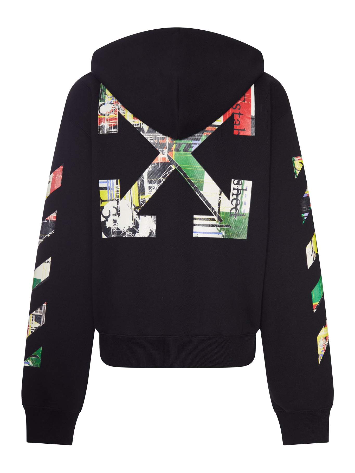 Off-White INDUSTRIAL ARROW ZIP-UP HOODIE, view 2