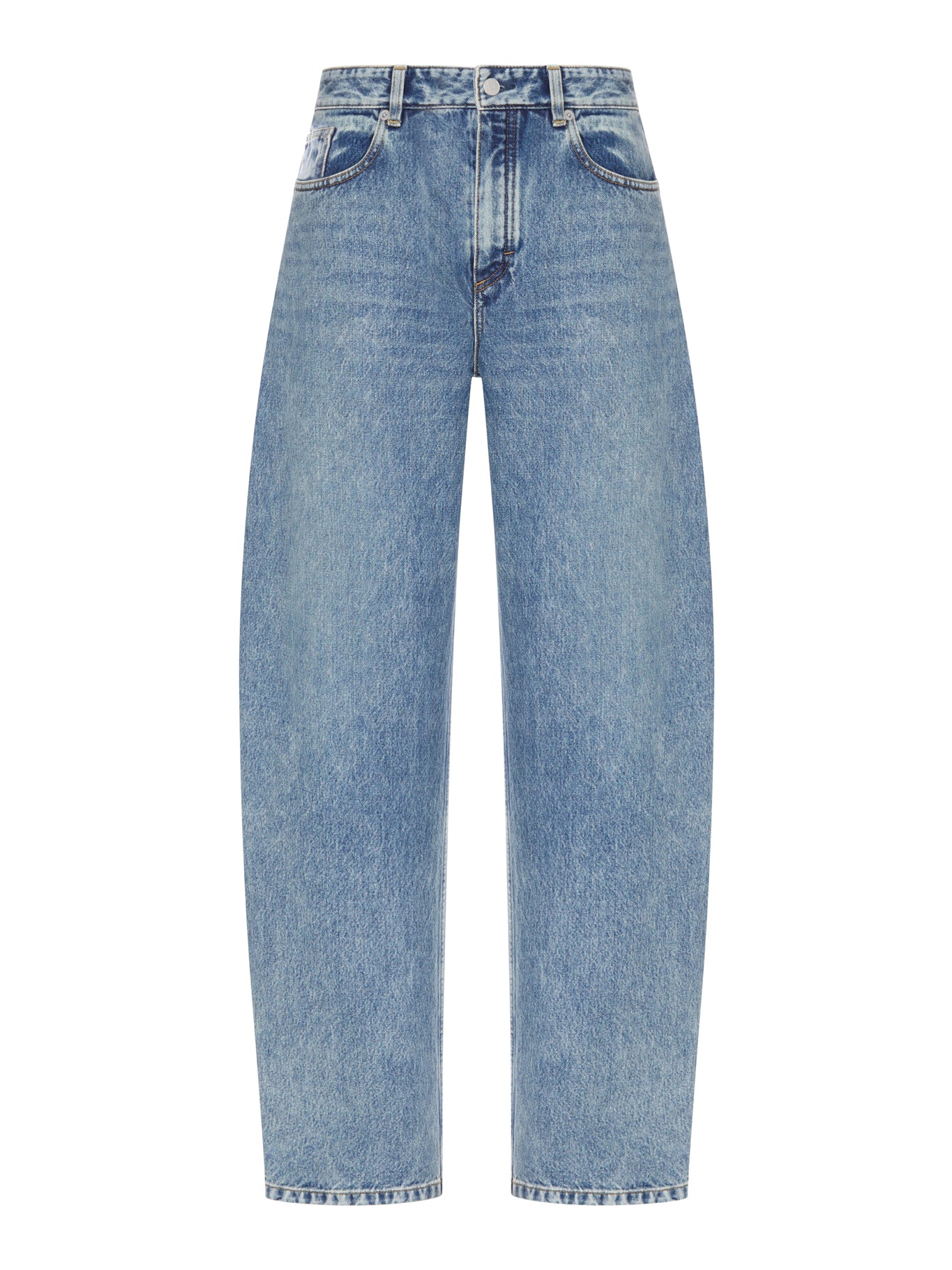 Alaïa ROUND COTTON JEANS