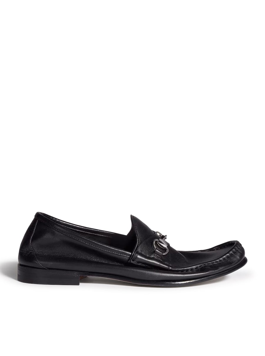 Gucci LUGANO LEATHER MOCCASIN