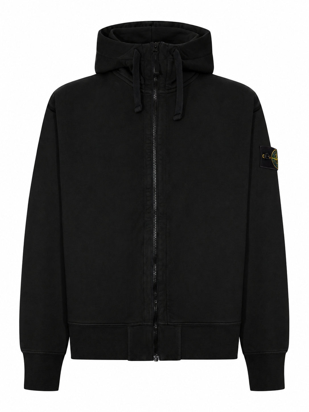 Stone Island COTTON ZIP-UP HOODIE
