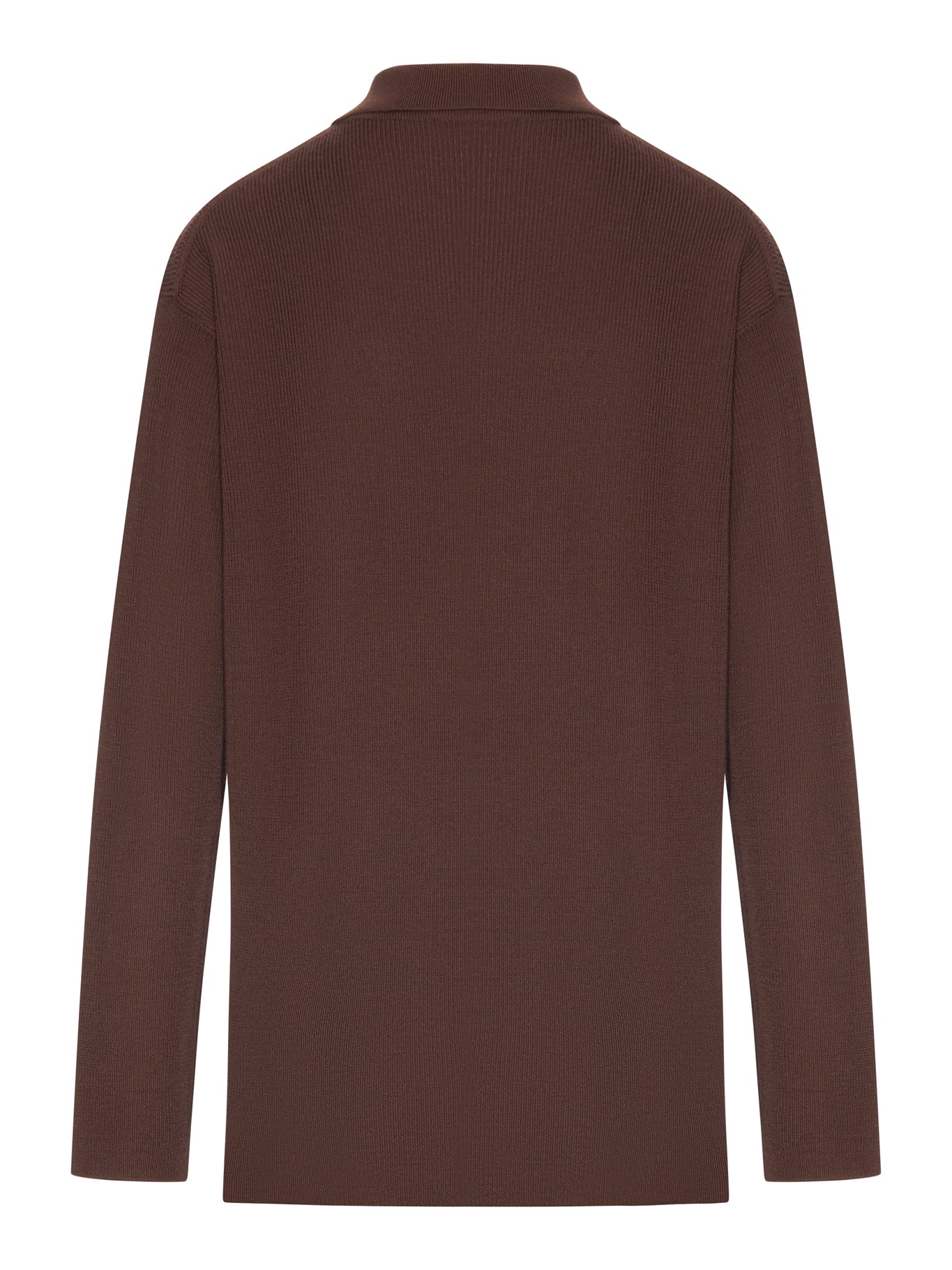 Miu Miu RIBBED WOOL POLO SWEATER, view 2