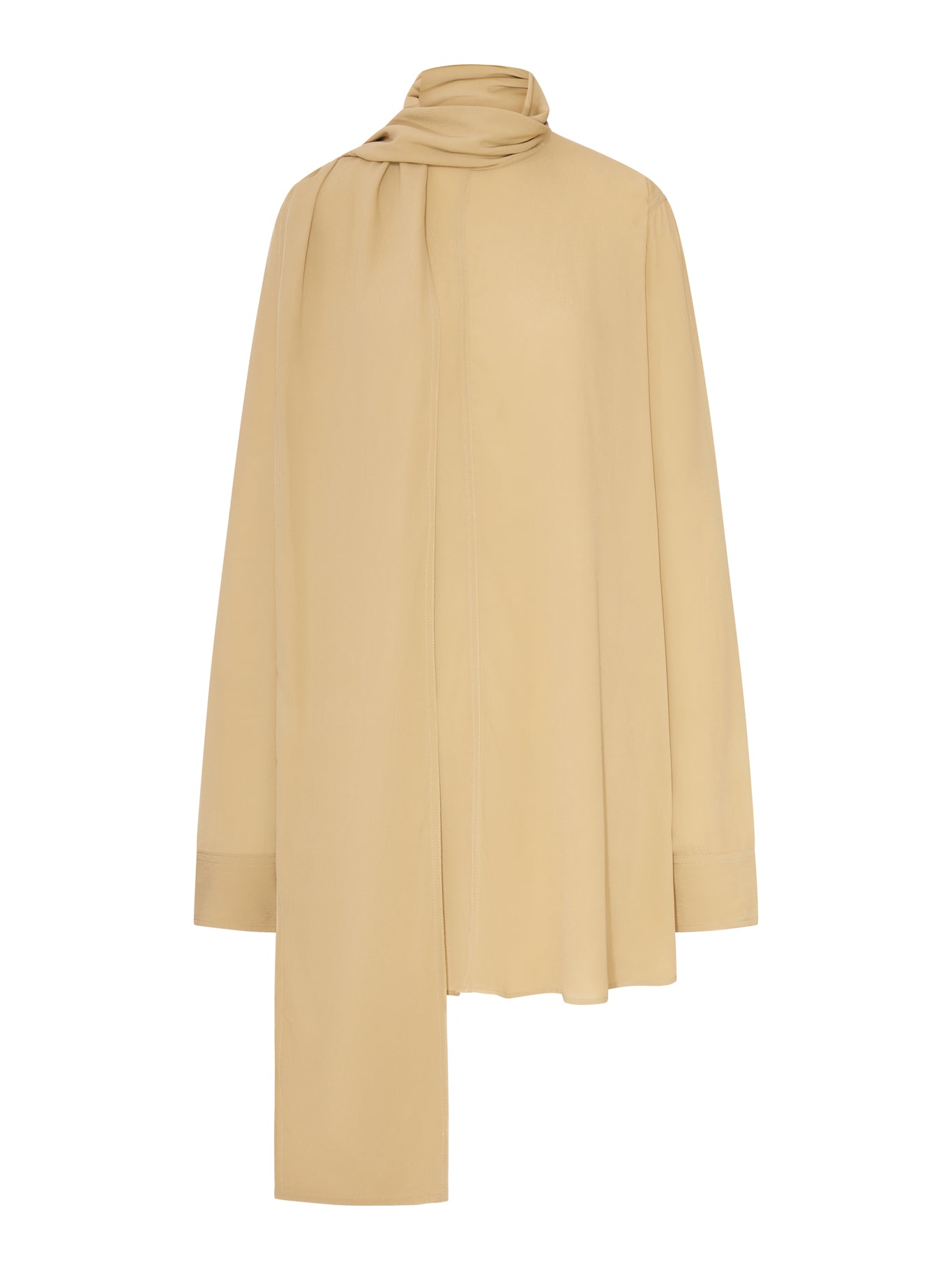 Toteme BLOUSE WITH DRAPED SCARF