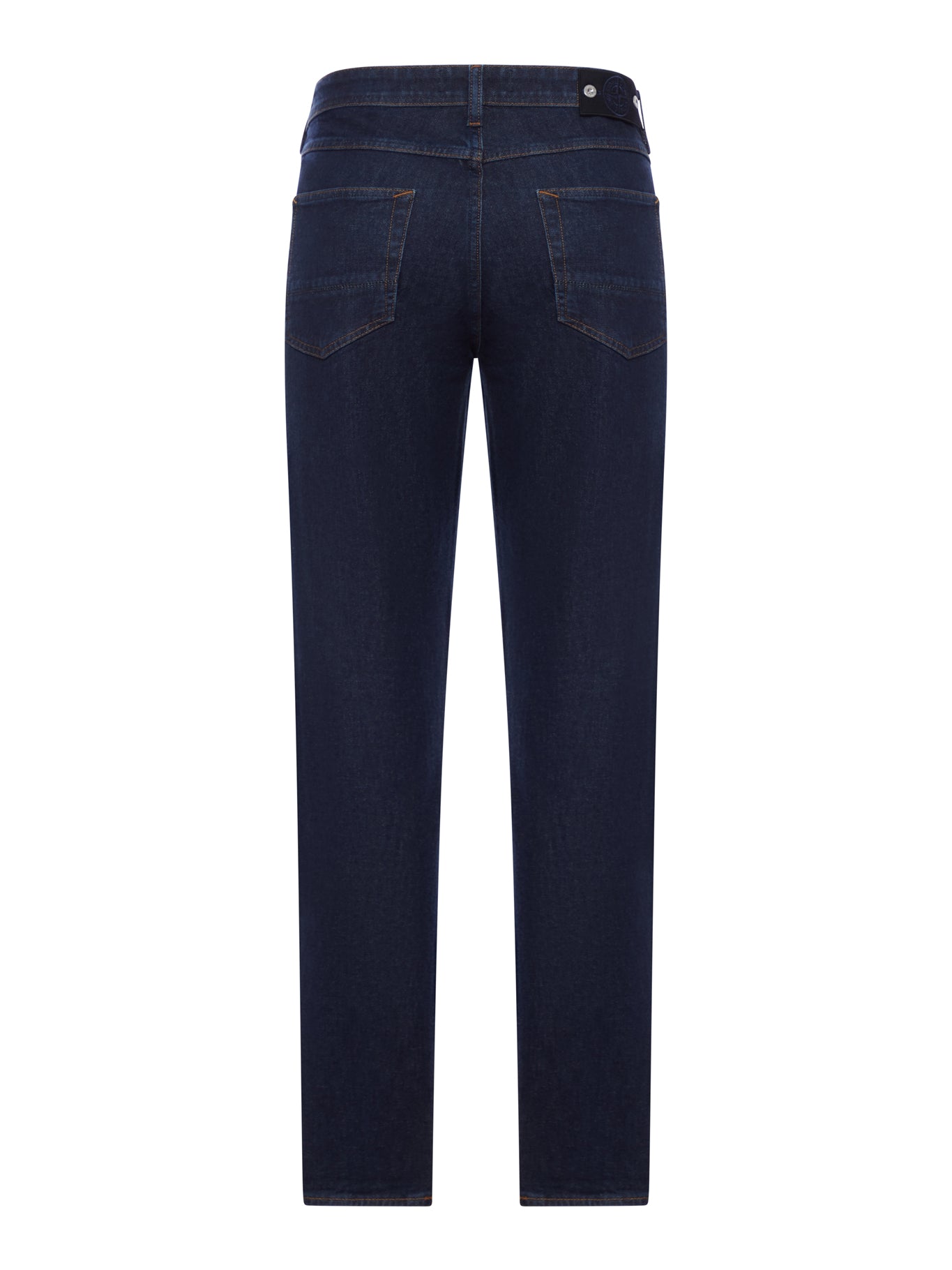 Stone Island SLIM JEANS WITH COMPASS LOGO, view 2