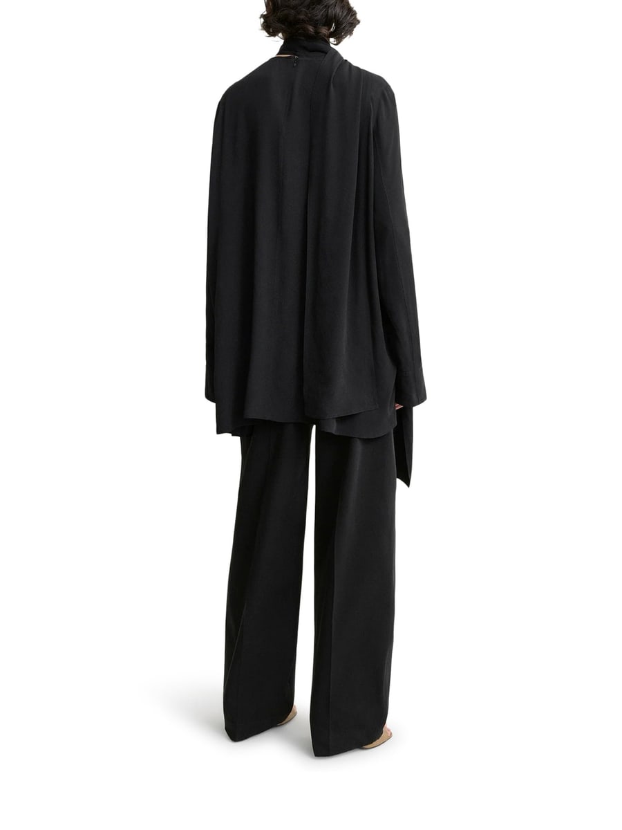 Toteme BLOUSE WITH DRAPED SCARF, view 3