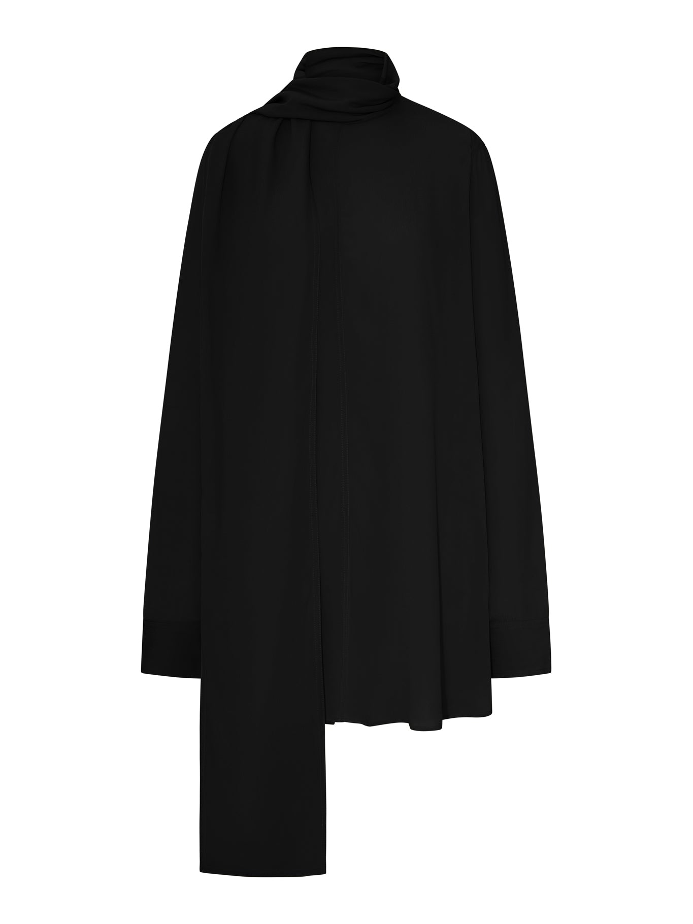 Toteme BLOUSE WITH DRAPED SCARF