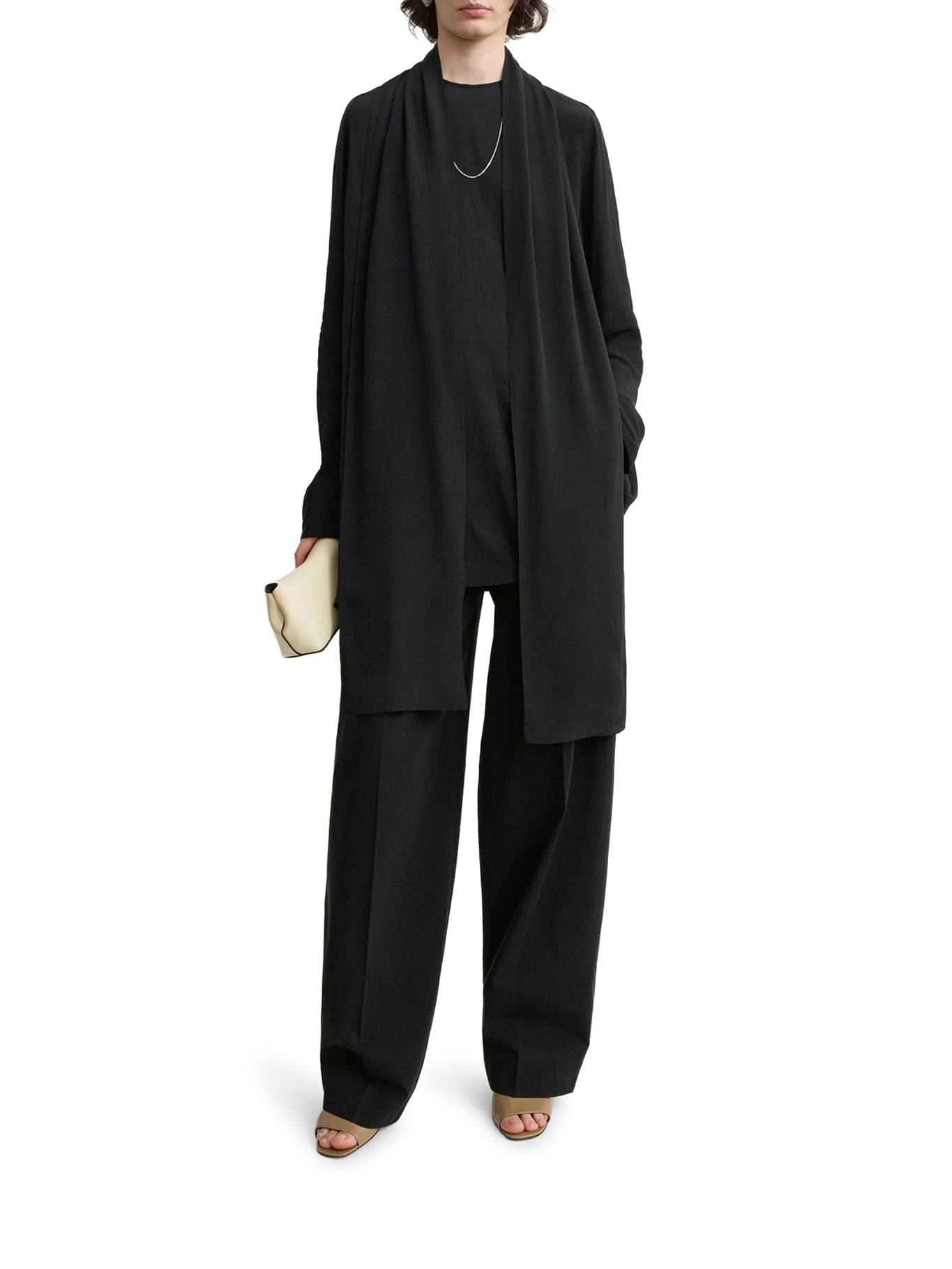 Toteme BLOUSE WITH DRAPED SCARF, view 2