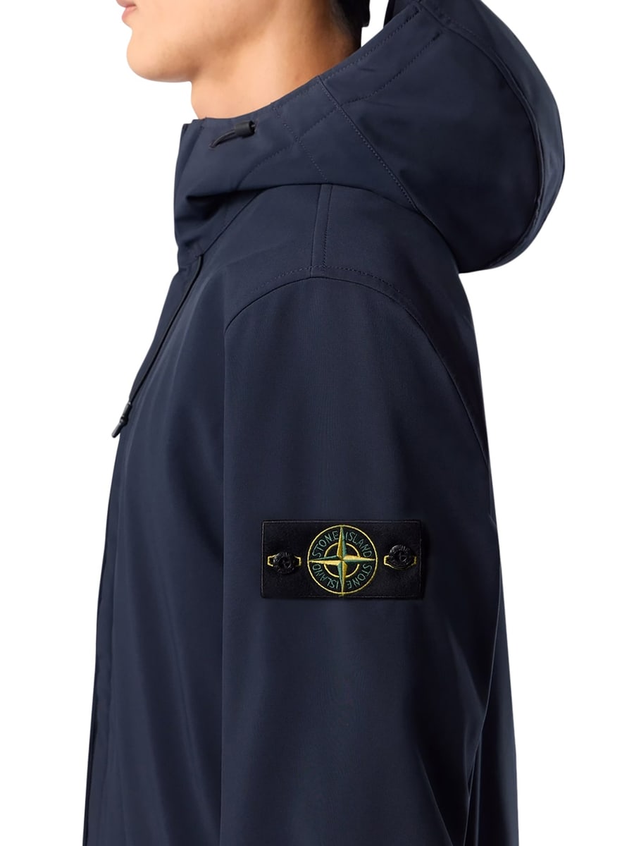Stone Island LIGHTWEIGHT HOODED JACKET, view 4