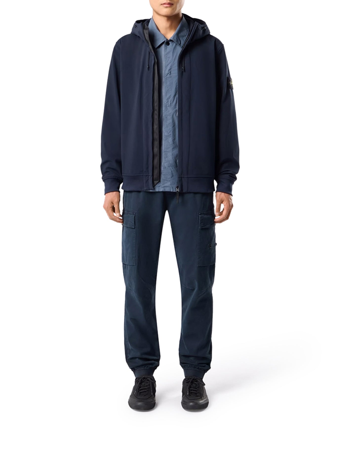 Stone Island LIGHTWEIGHT HOODED JACKET, view 2