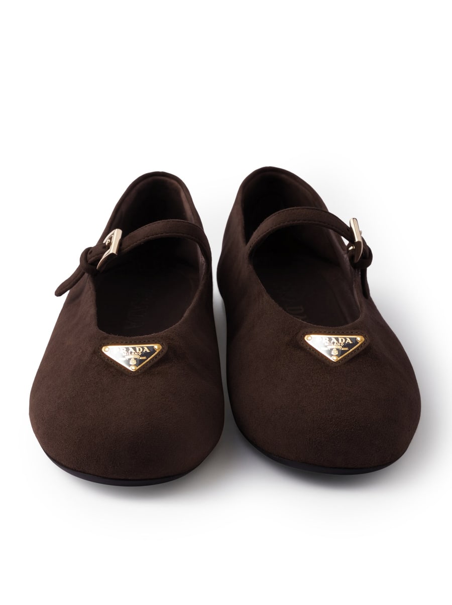 Prada SUEDE BALLERINAS, view 4