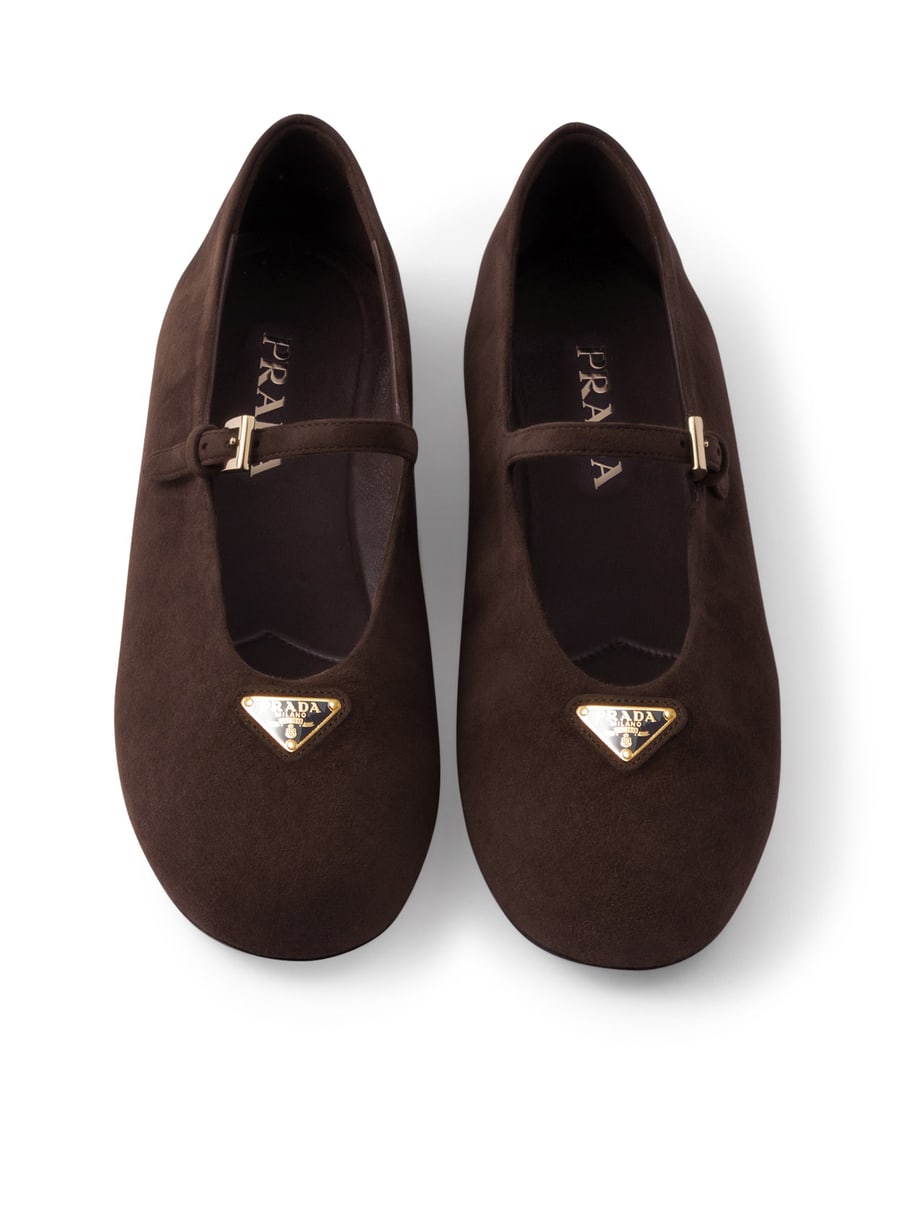 Prada SUEDE BALLERINAS, view 5