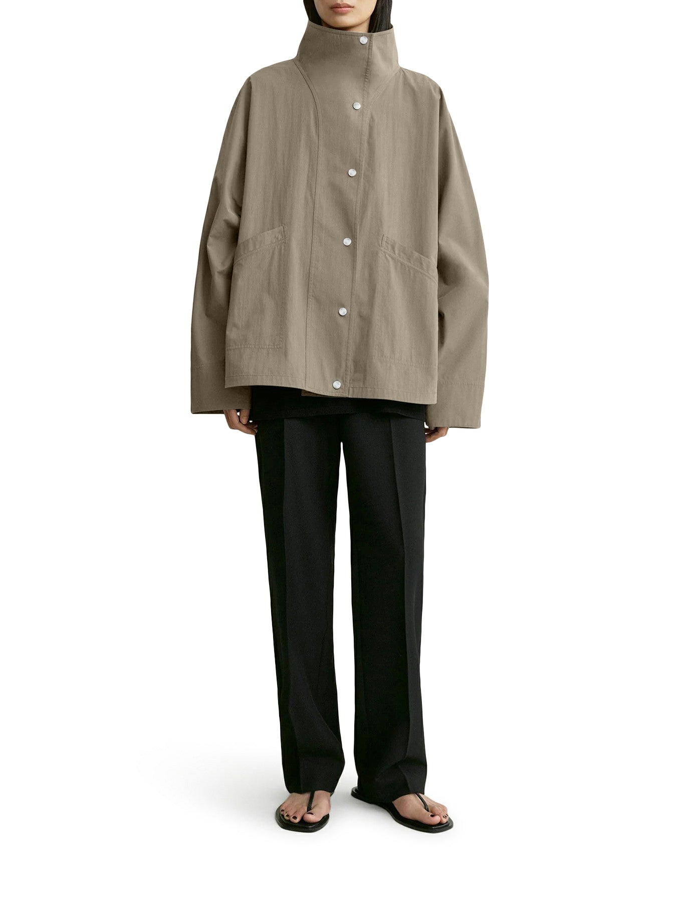 Toteme COTTON BLEND PARACHUTE JACKET, view 2
