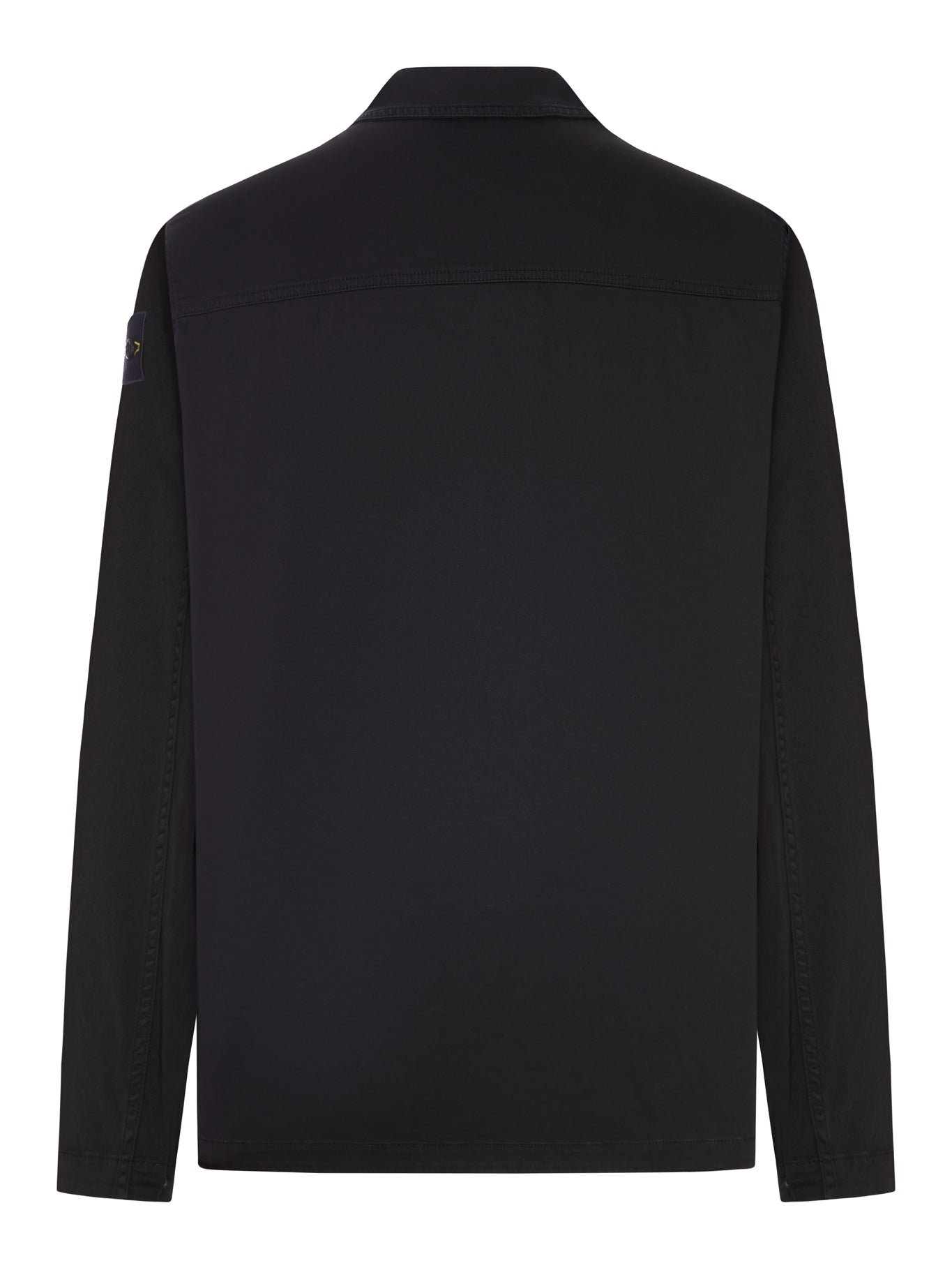 Stone Island COTTON OVERSHIRT WITH STONE ISLAND BADGE, view 2